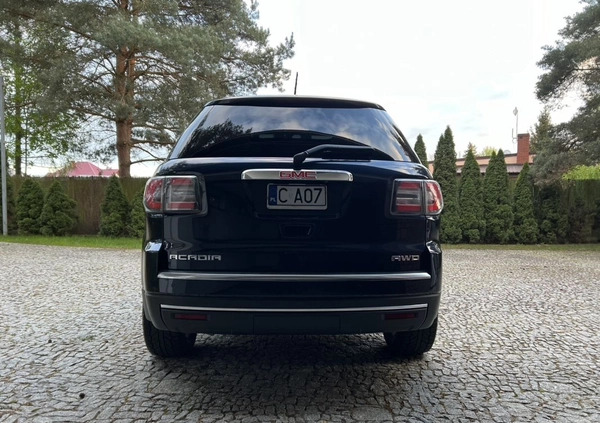 GMC Acadia cena 76000 przebieg: 179700, rok produkcji 2015 z Włocławek małe 631